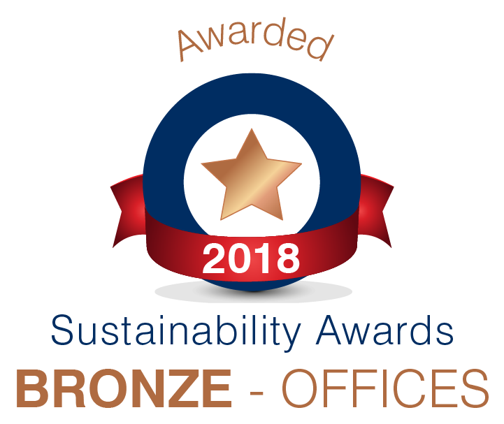 Logo for Bronze Office Sustainability Awards