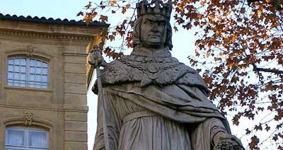 Statue of Rene of Anjou