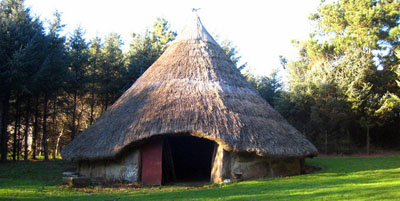 Iron-age roundhouse