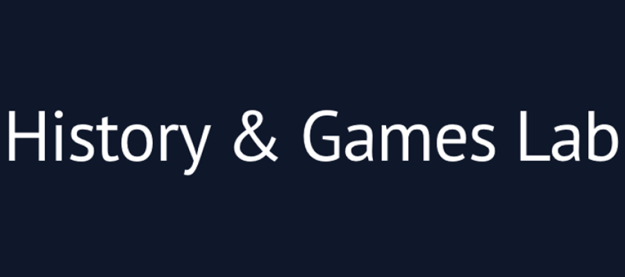 Logo for History and Games Lab