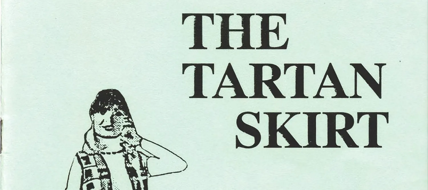 Cover of The Tartan Skirt, magazine of the Scottish TV/TS Group July 1992