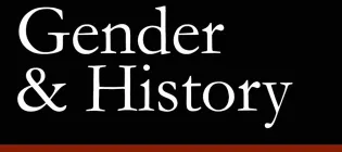 Cover image of Gender & History journal