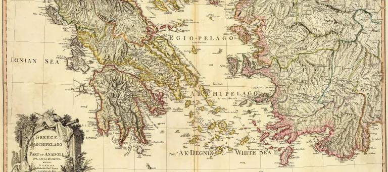 Map of Greece (1791)