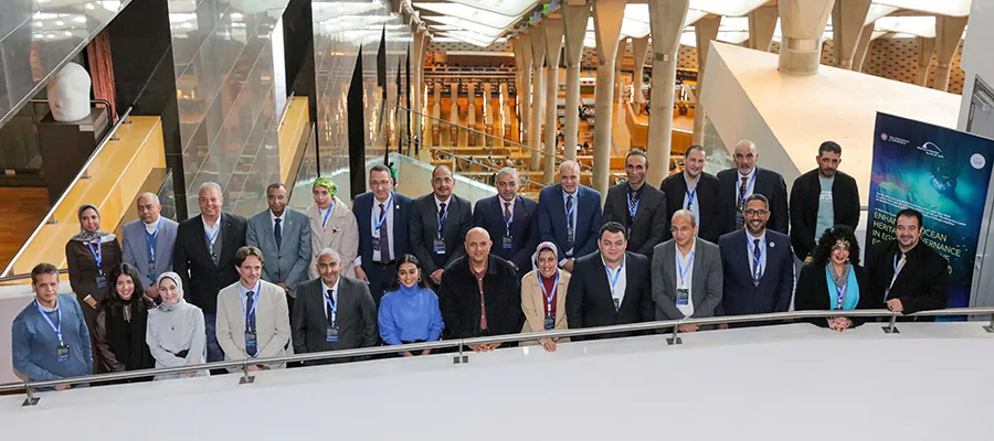 Stakeholders and Participants of the First Workshop of the Project in Bibliotheca Alexandrina, Alexandria, Egypt, January 2025. Photo: Bibliotheca Alexandrina
