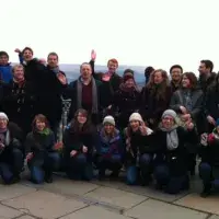 Group photo from Stirling Castle trip