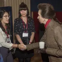 HCA Chancellor meets students