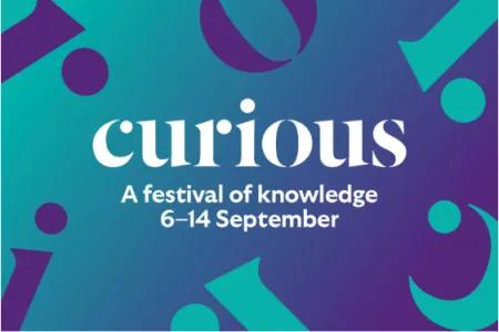 Logo for Curious festival of knowledge