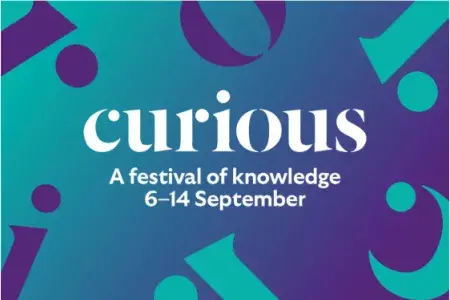 Logo for Curious festival of knowledge