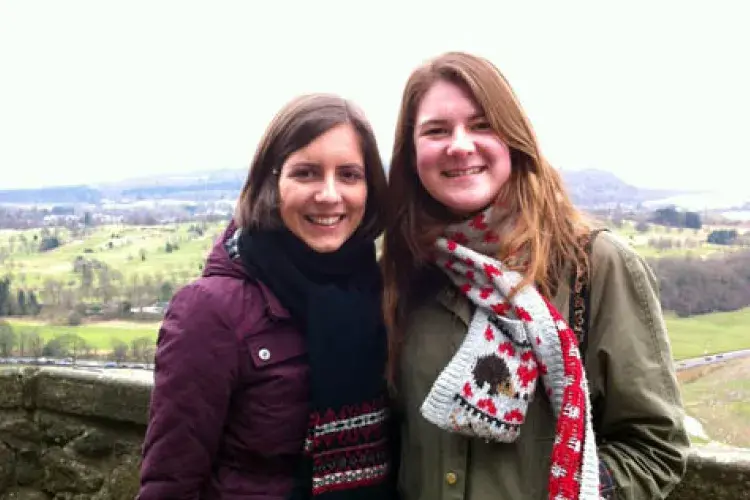 Students on trip to Glasgow