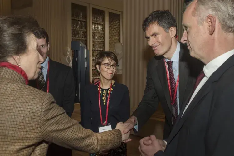 HCA Chancellor meets history staff