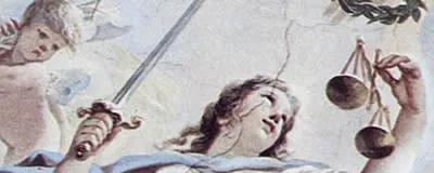 Detail from Justitia by Luca Giordano