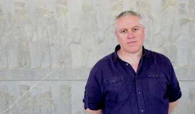 Lloyd Llewellyn-Jones at Persepolis, Iran