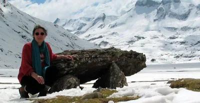 Professor Midgley in the Pyrenees
