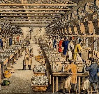 Cutting and Engraving shop c1860