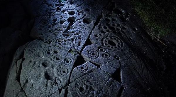 Scottish rock art; Ormaig rocks