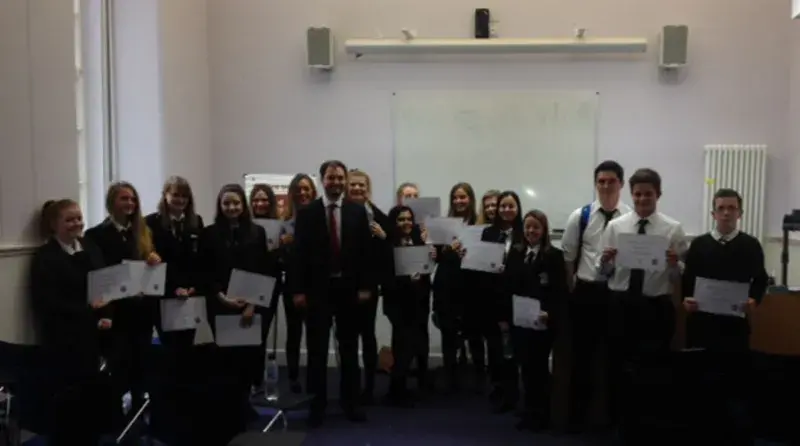 Pupils from the Royal High Edinburgh visit the School or History, Classics and Archaeology