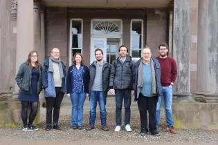 PhD and staff at the Burn March 2017