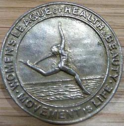  Women#0027s League of Health and Beauty medal