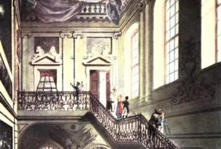 The hall and staircase of the British Museum