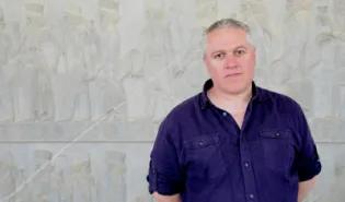 Lloyd Llewellyn-Jones at Persepolis, Iran