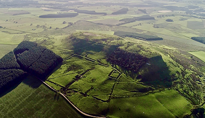 HCA Burnswark site from above